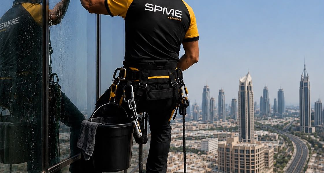 The Challenges Rope Access Cleaners Face on High-Rise Properties